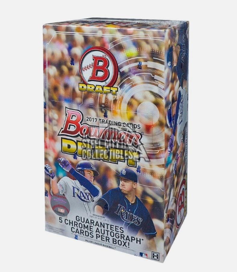 2017 Bowman Draft Baseball Hobby SUPER Jumbo Box